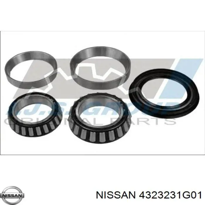 Купить H11012 Japan Cars Подшипник передней ступицы