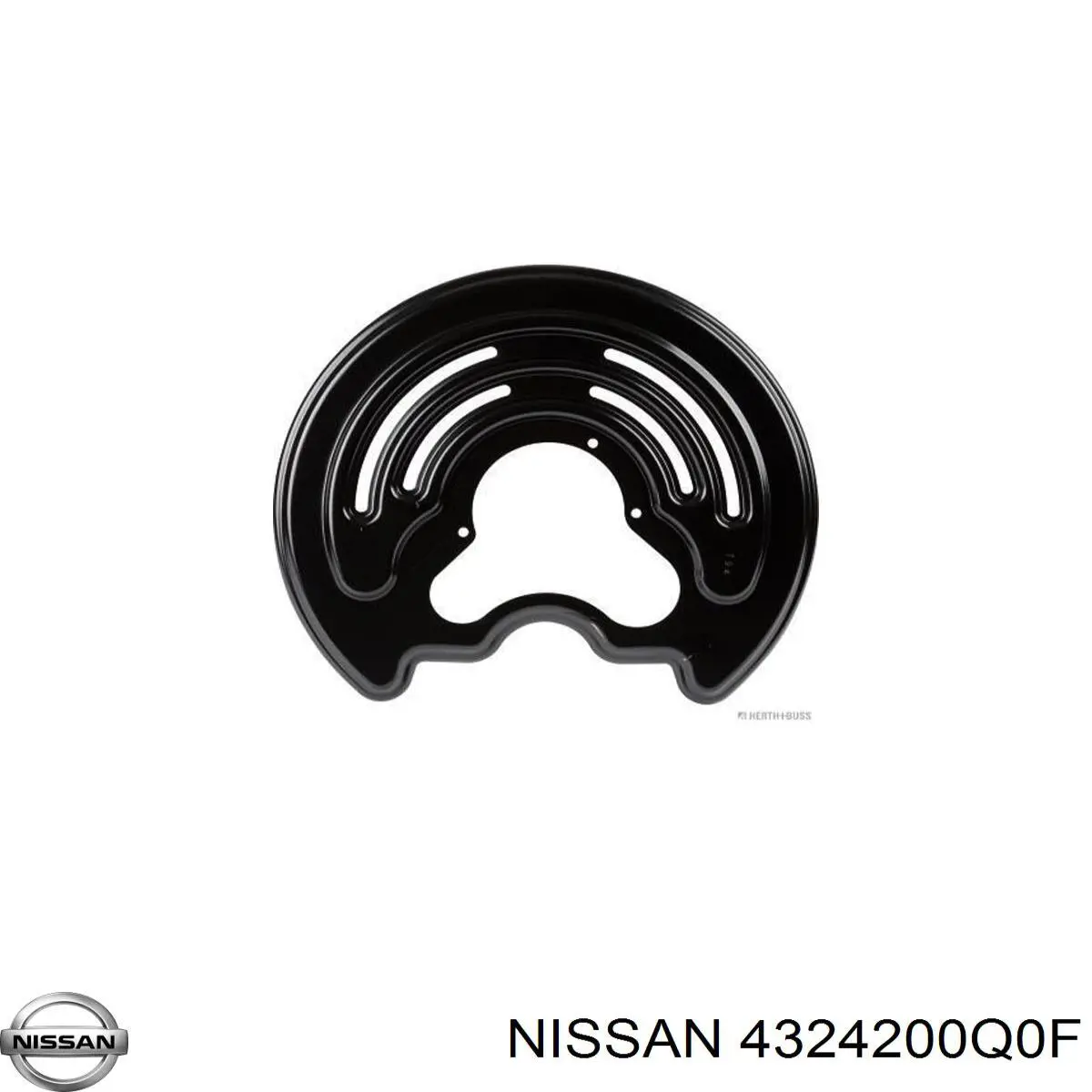4324200Q0F Nissan/Infiniti Пыльник тормозного диска заднего левый