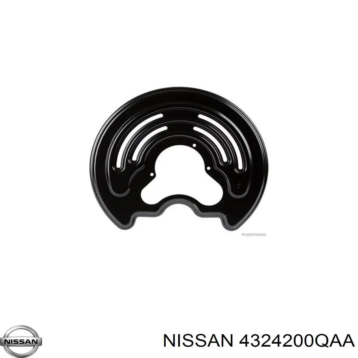 4324200QAA Nissan/Infiniti Пыльник тормозного диска заднего левый