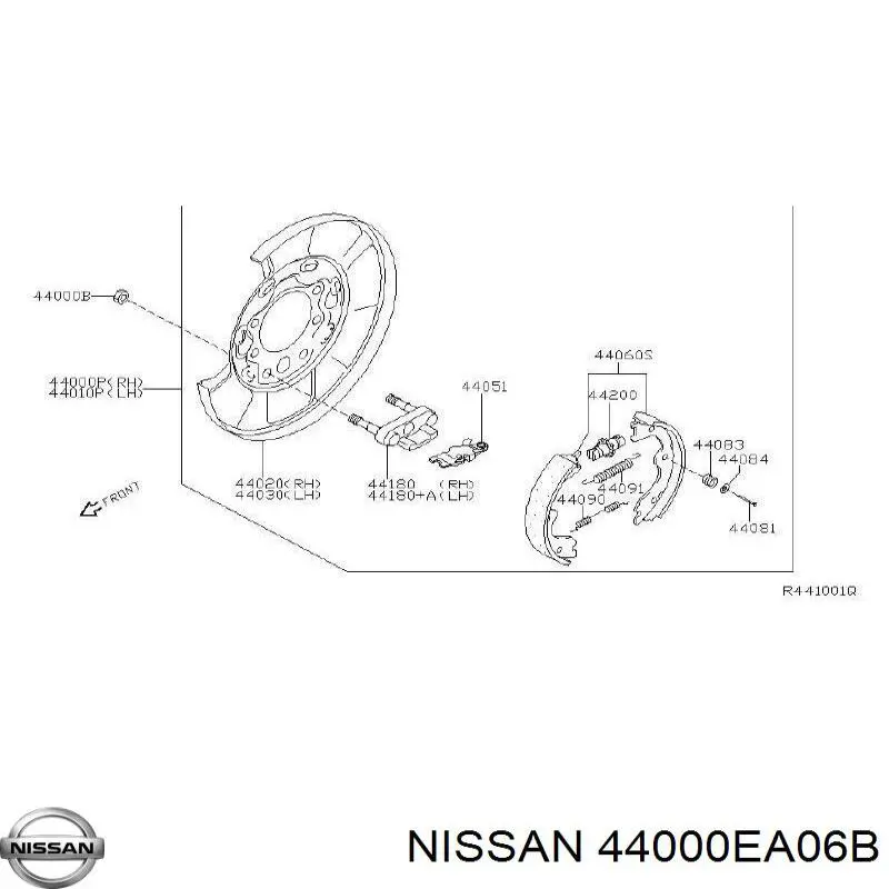 44000EA06B Nissan 