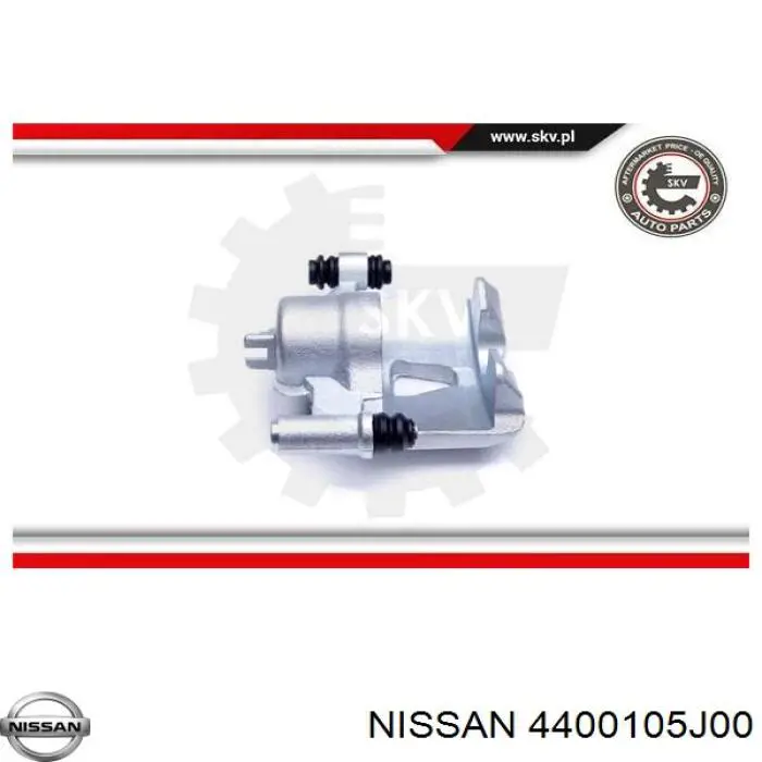 Тормозной суппорт правый задний Nissan/Infiniti 4400105J00 цена, от 48.99 USD