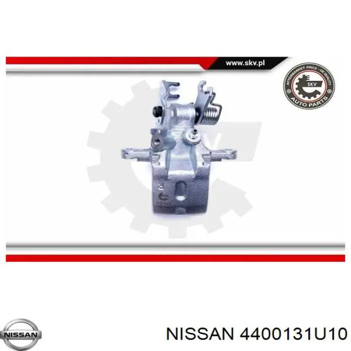 Задний правый суппорт Nissan/Infiniti 4400131U10