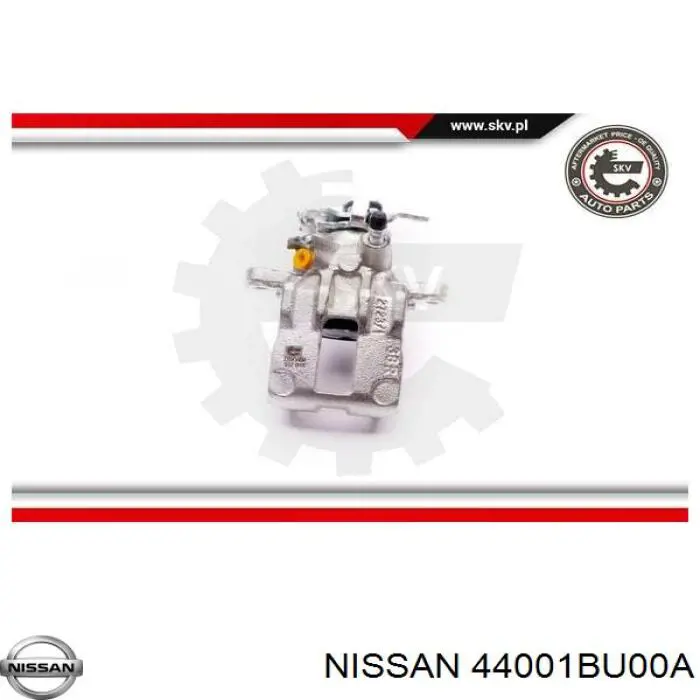Купить 44001BU00A Nissan/Infiniti Суппорт задний правый
