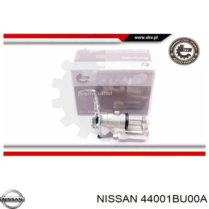 Тормозной суппорт правый задний Nissan/Infiniti 44001BU00A цена, от 62.33 USD