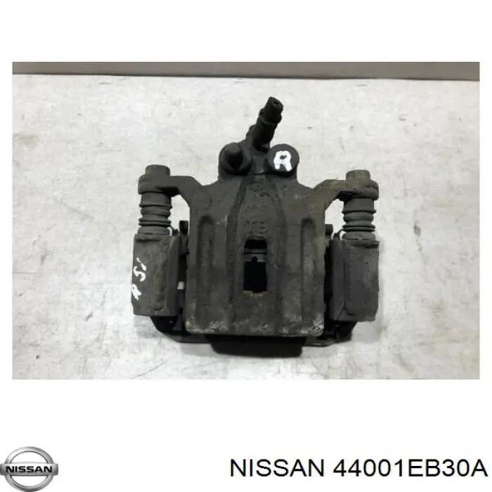 44001EB30A Nissan суппорт тормозной задний правый