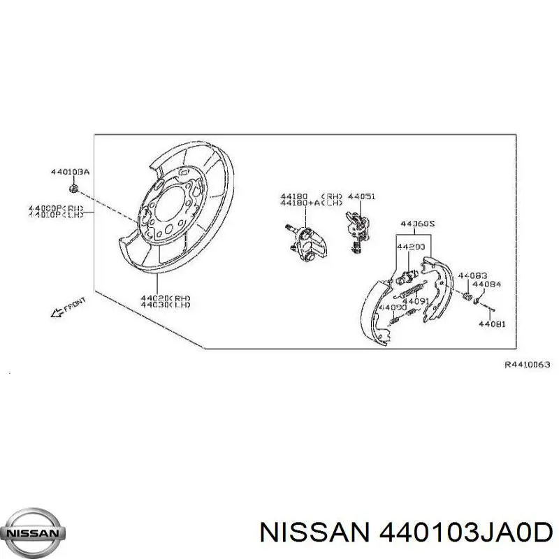  440103JA0D Nissan