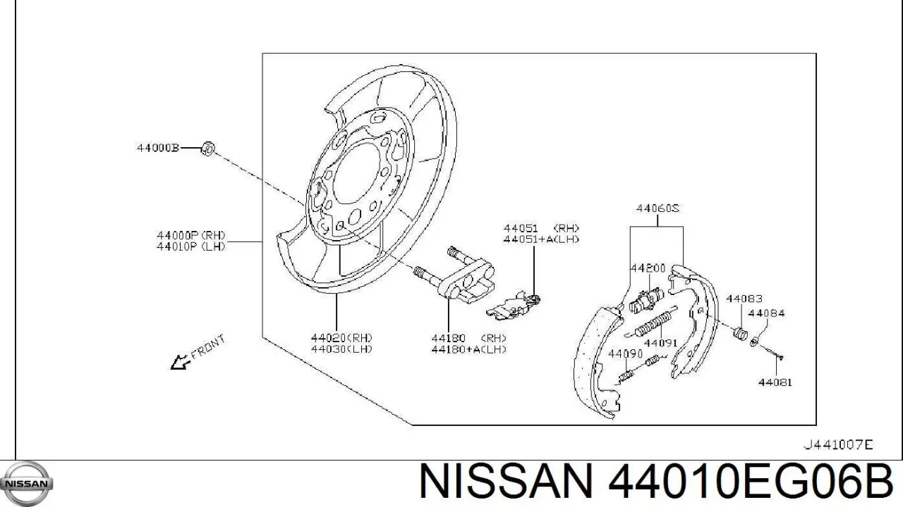  44010EG07A Nissan