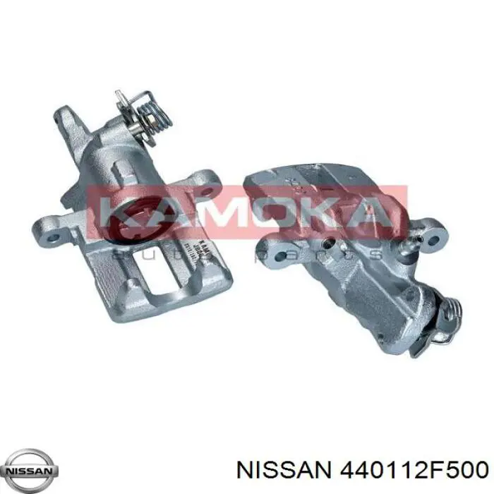 Суппорт тормозной левый задний Nissan/Infiniti 440112F500
