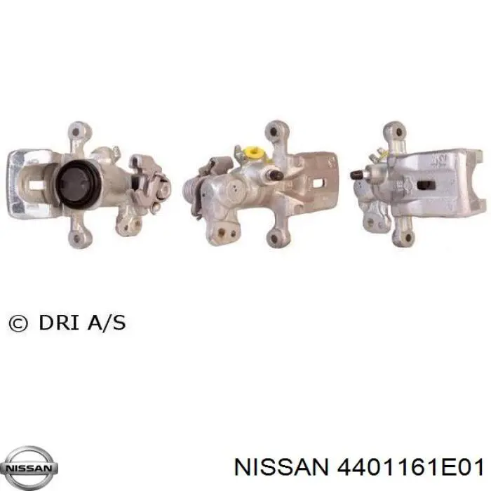 Тормозной суппорт задний левый на Nissan Maxima  J30