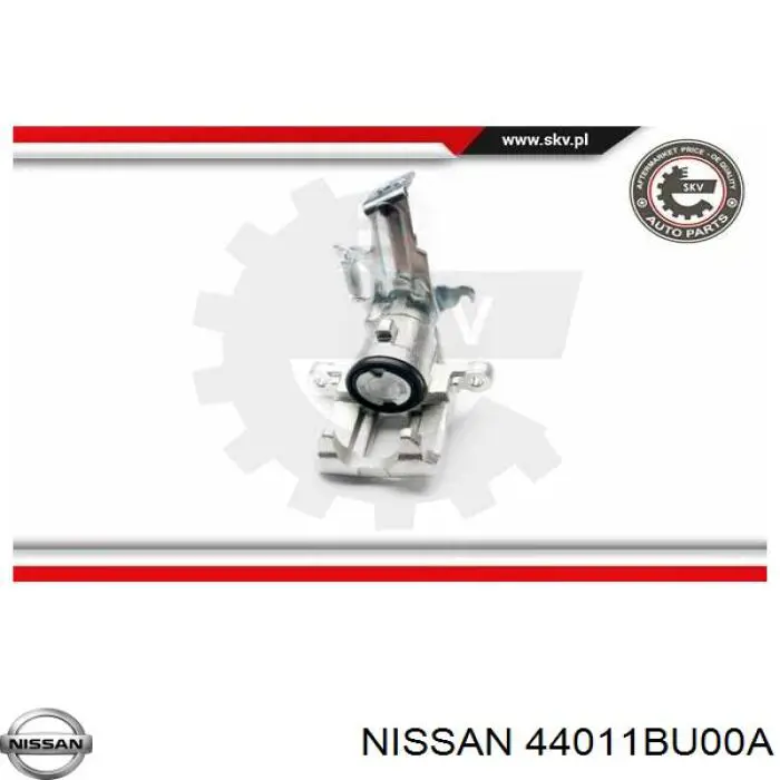 Суппорт задний левый 44011BU00A Nissan/Infiniti
