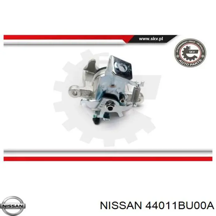 Задний левый суппорт Nissan/Infiniti 44011BU00A цена, от 50.85 USD