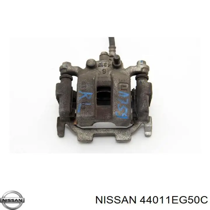 44011EG50C Nissan суппорт тормозной задний левый