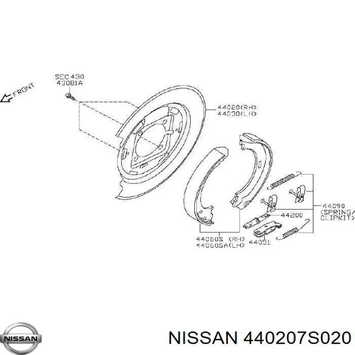 440207S020 Nissan/Infiniti 