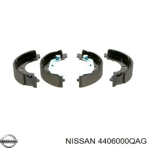 Задние барабанные колодки 4406000QAG Nissan