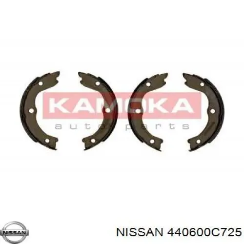 Задние барабанные колодки 440600C725 Nissan