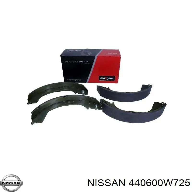 Барабанные колодки Nissan/Infiniti 440600W725