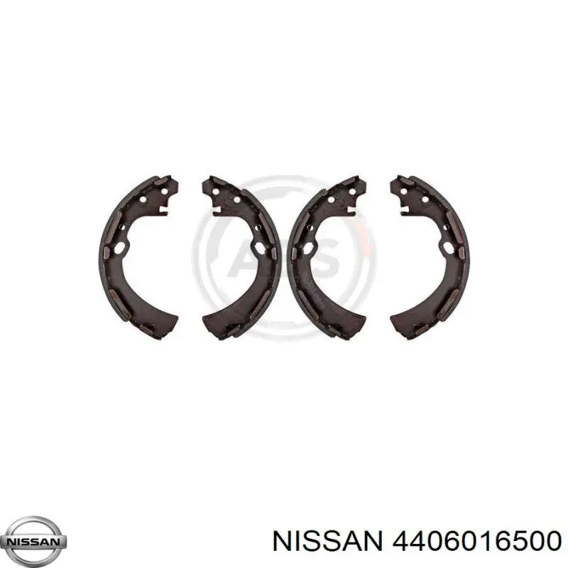 4406016500 Nissan колодки тормозные задние барабанные