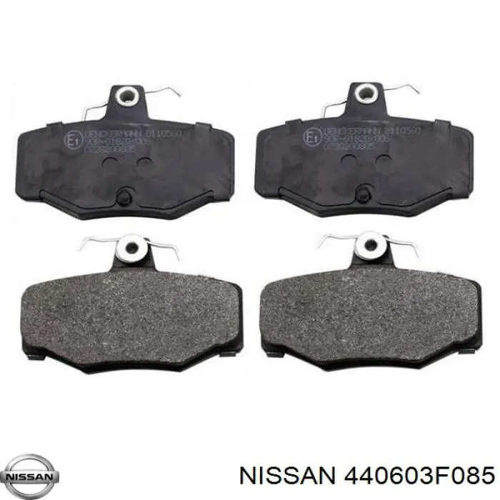 440603F085 Nissan колодки тормозные задние дисковые
