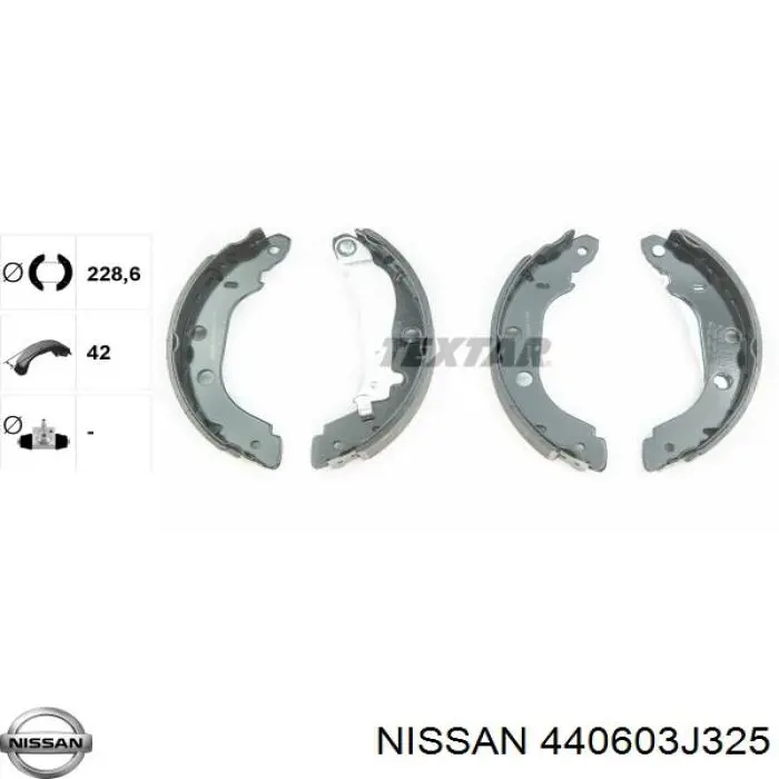 Тормоза рабочие задние ножные и тормозные барабаны Nissan/Infiniti 440603J325 цена, от 19.24 USD