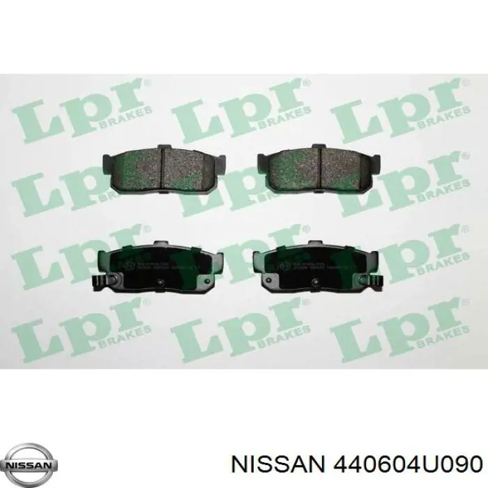 Колодки дисковые  Nissan/Infiniti 440604U090 цена, от 19.82 USD