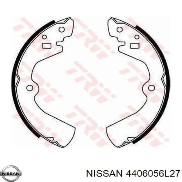 4406056L27 Nissan колодки тормозные задние барабанные