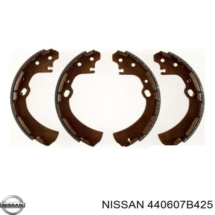 Тормоза рабочие задние ножные и тормозные барабаны Nissan/Infiniti 440607B425 цена, от 32.39 USD