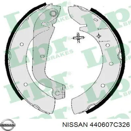 Тормоза рабочие задние ножные и тормозные барабаны Nissan/Infiniti 440607C326 цена, от 31.94 USD