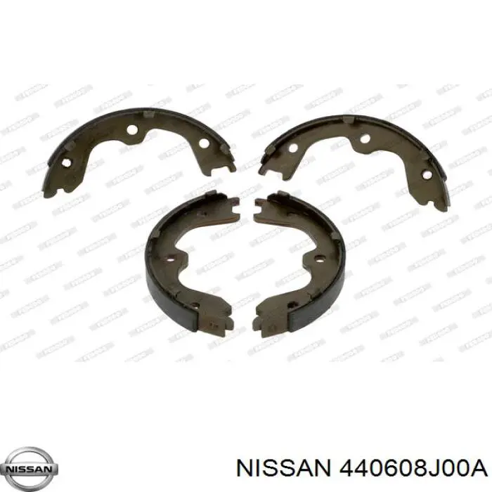 Колодки ручника 440608J00A Nissan