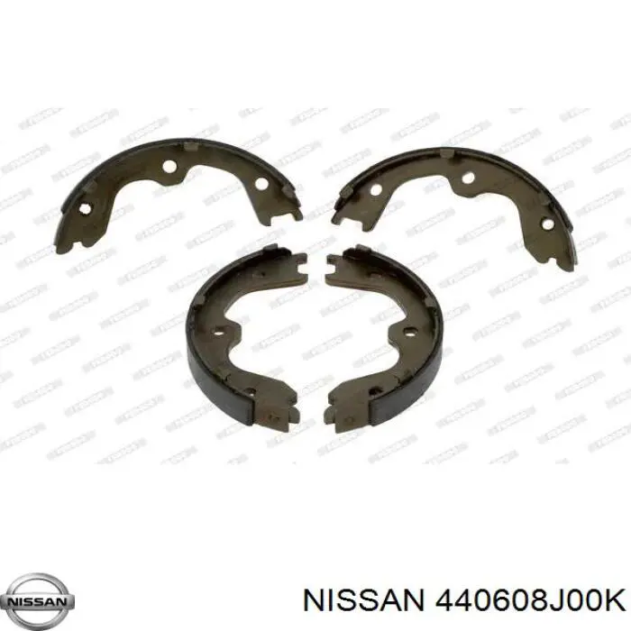 Колодки ручника 440608J00K Nissan/Infiniti