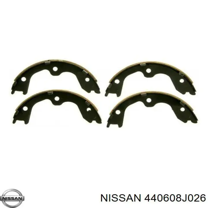 Колодки ручника 440608J026 Nissan