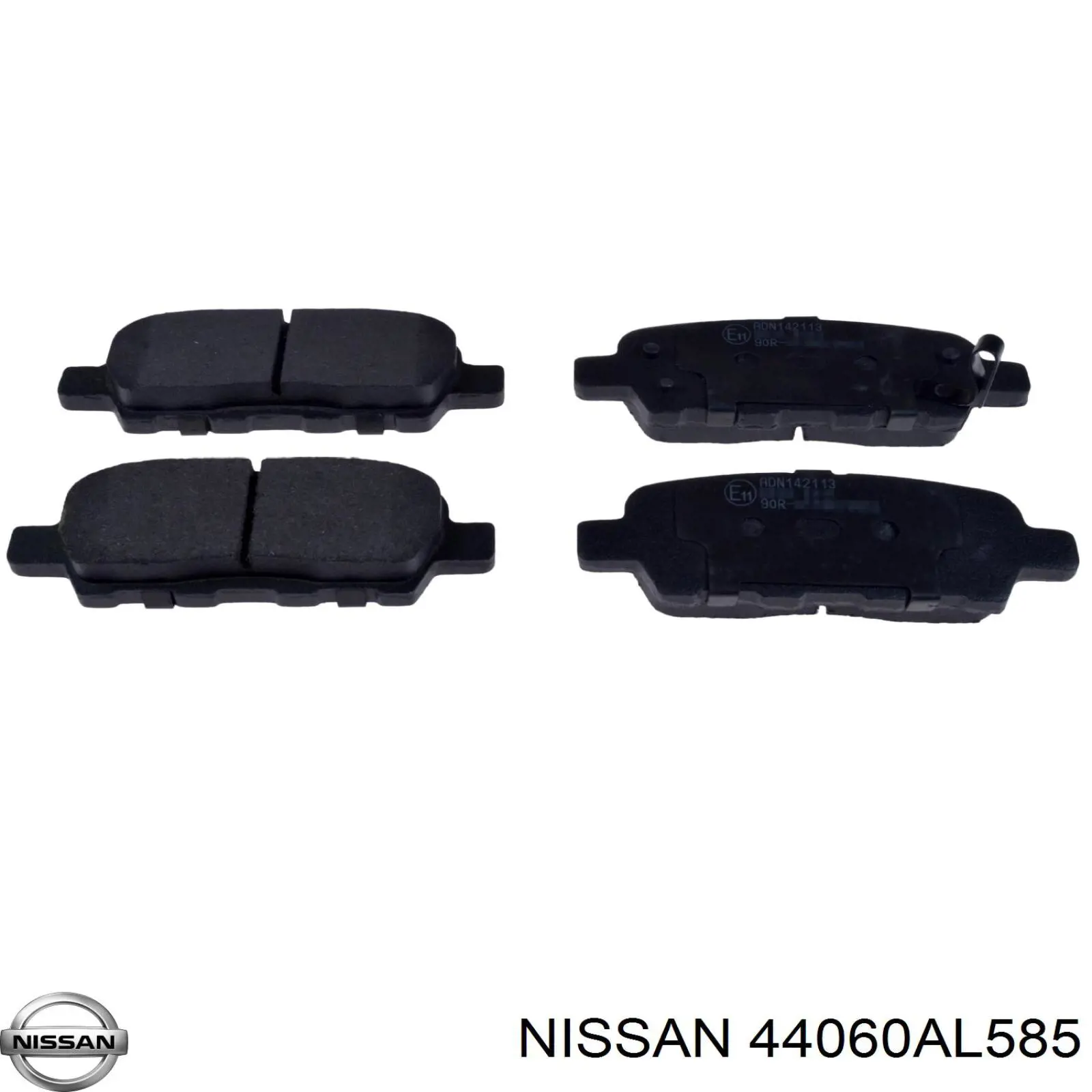 44060AL585 Nissan/Infiniti Колодки тормозные дисковые комплект