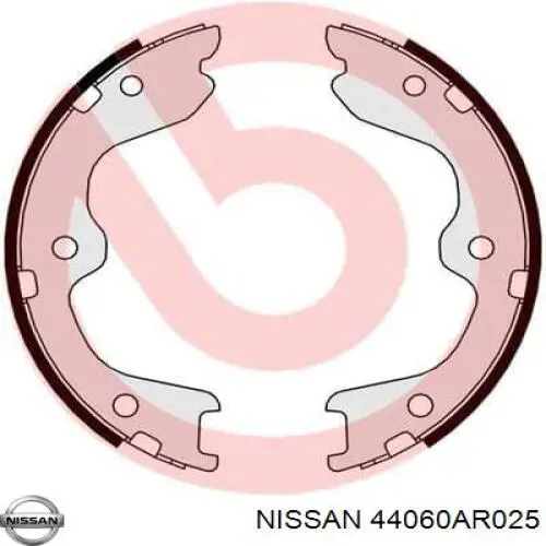 Колодки ручника 44060AR025 Nissan