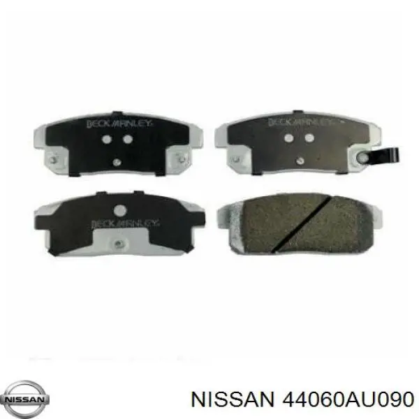 44060AU090 Nissan/Infiniti Колодки тормозные дисковые комплект