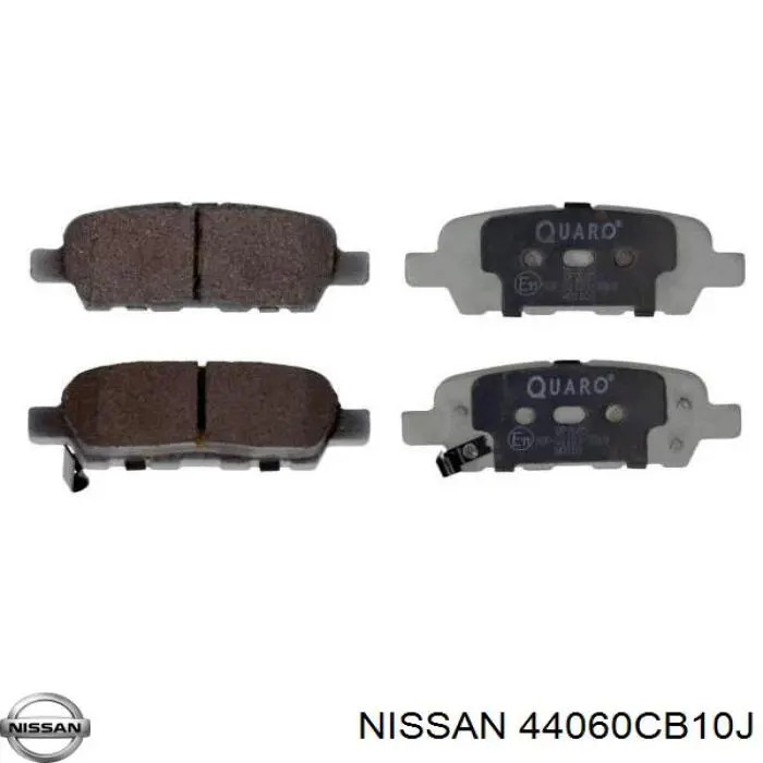 44060CB10J Nissan колодки тормозные задние дисковые
