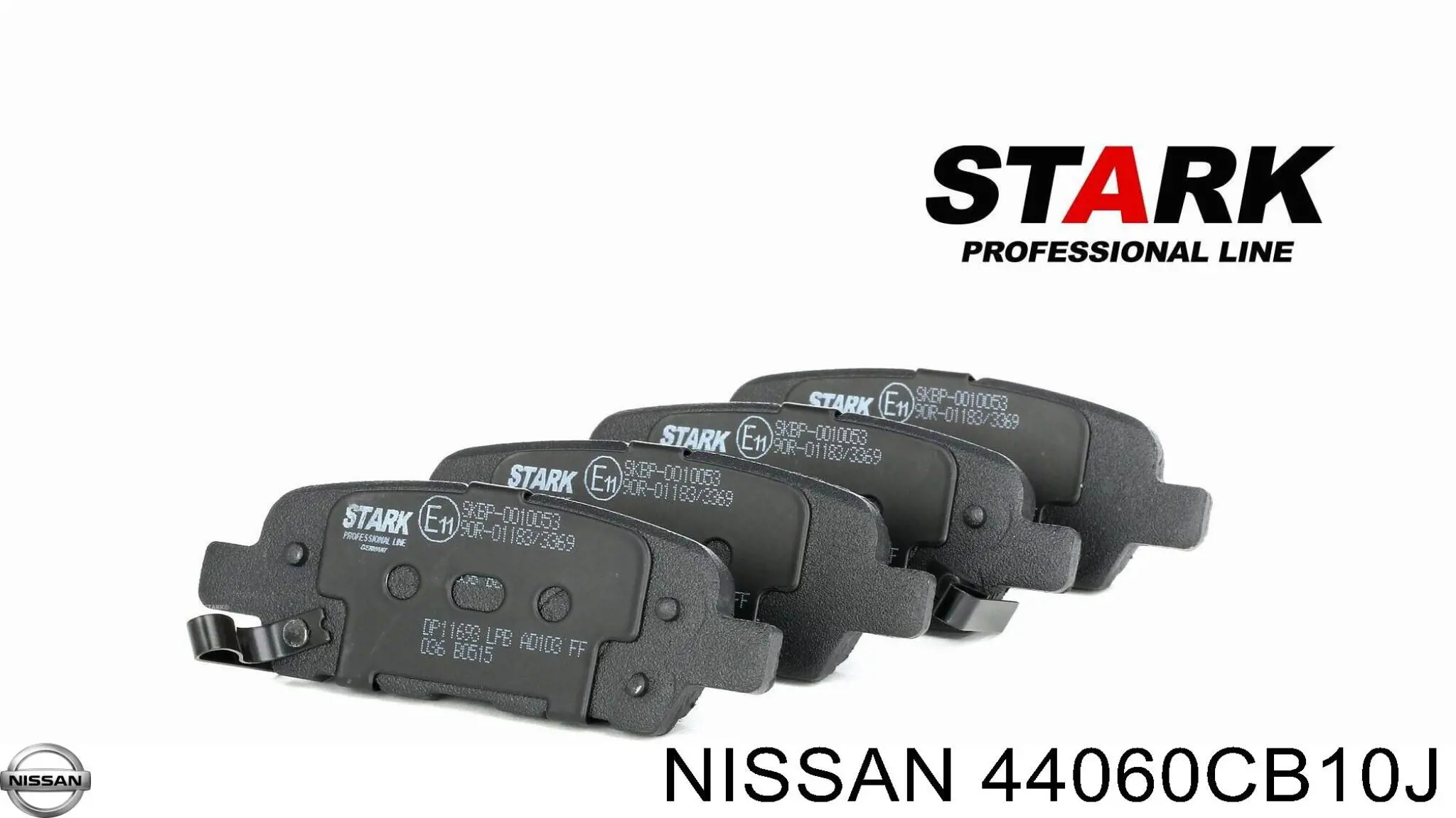 Купить 44060CB10J Nissan/Infiniti Колодки тормозные задние, дисковые
