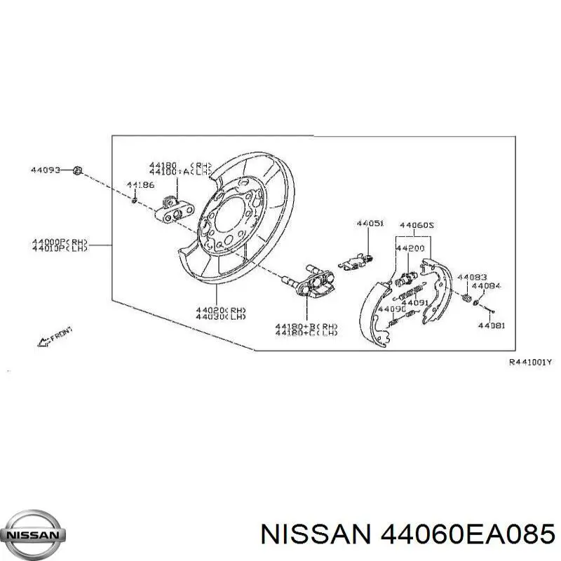 5581082Z10 Suzuki sapatas do freio traseiras de disco