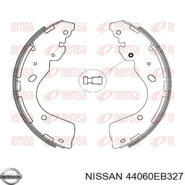 Тормоза рабочие задние ножные и тормозные барабаны Nissan/Infiniti 44060EB327 цена, от 48.50 USD