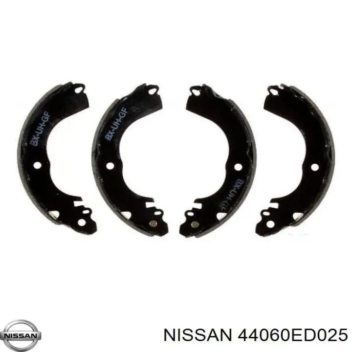 Колодки тормозные задние барабанные Nissan 44060ED025