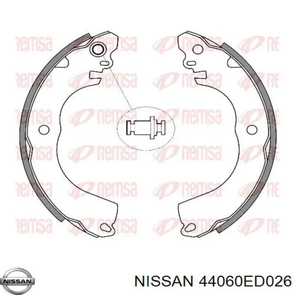 Тормоза рабочие задние ножные и тормозные барабаны Nissan/Infiniti 44060ED026 цена, от 25.34 USD