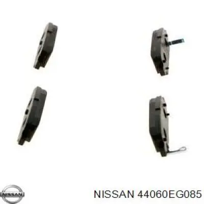 Задние тормозные колодки 44060EG085 Nissan/Infiniti