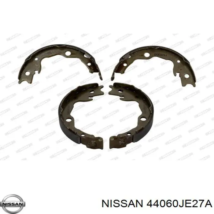 44060JE27A Nissan колодки ручника (стояночного тормоза)