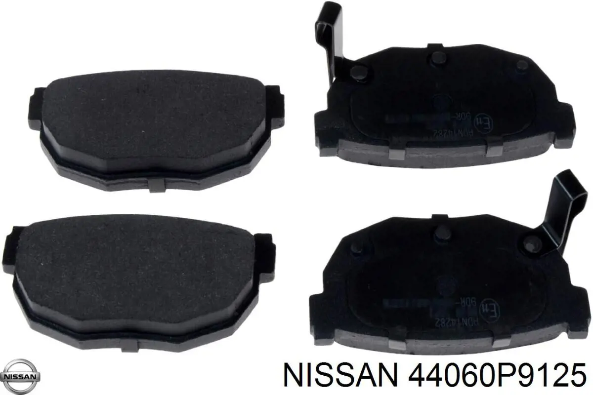 44060P9125 Nissan задние тормозные колодки