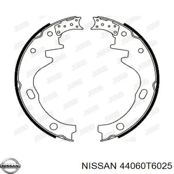 Задние барабанные колодки 44060T6025 Nissan