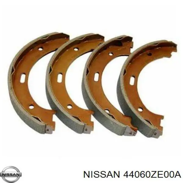 Колодки ручника (стояночного тормоза) Nissan 44060ZE00A