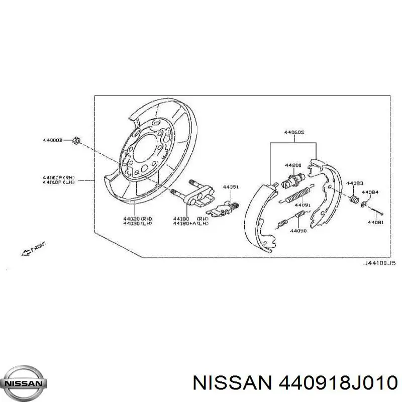 Nissan/Infiniti 440918J010 цена, от 2.10 USD