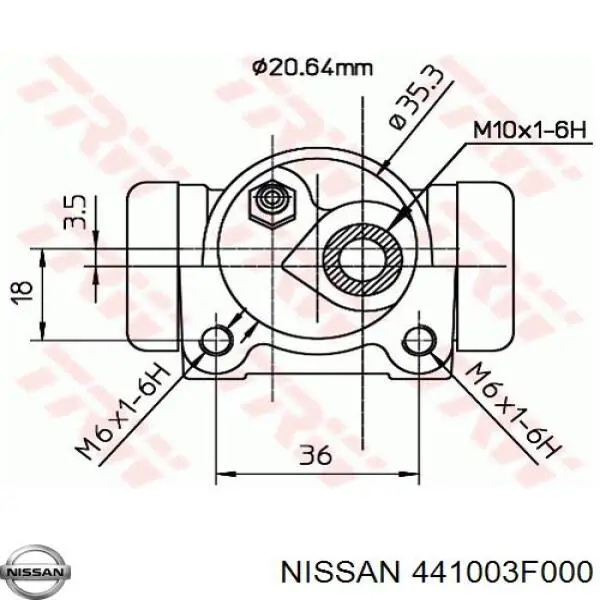  441003F000 Nissan