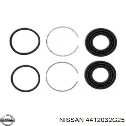 4412032G25 Nissan kit de reparação de suporte do freio traseiro