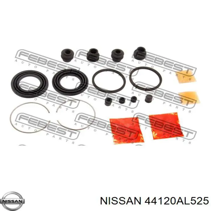 44120AL525 Nissan ремкомплект суппорта тормозного заднего