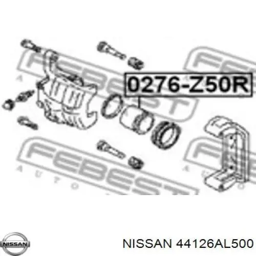 Поршень суппорта тормозного заднего на Nissan Murano Z50