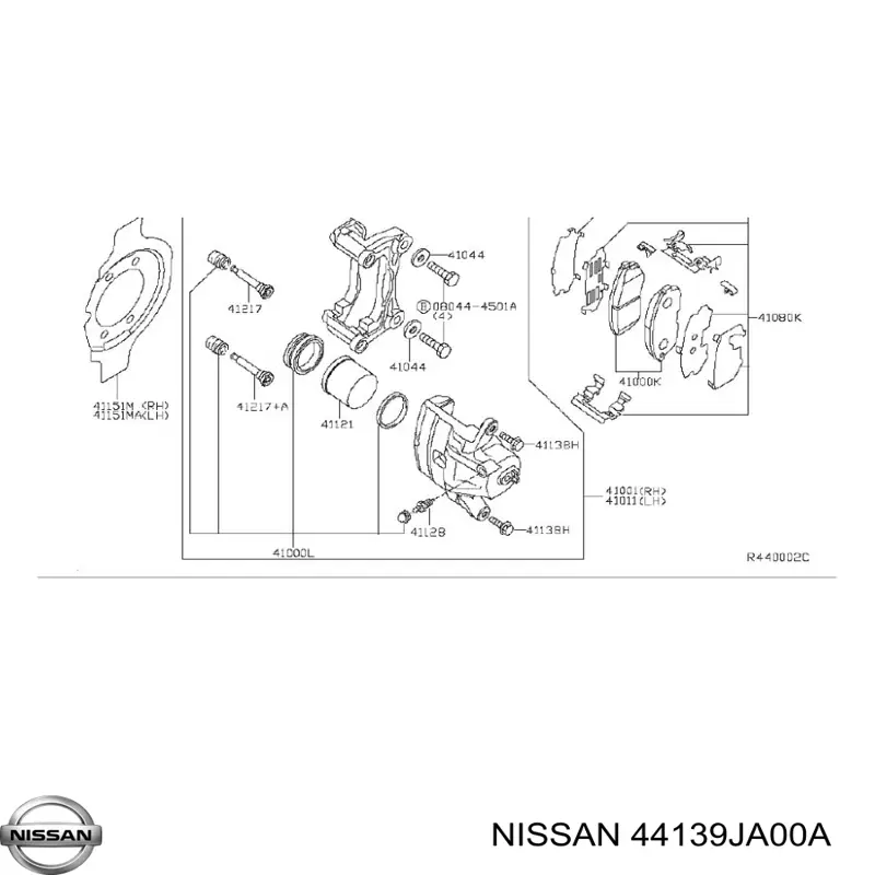 44139JA00A Nissan/Infiniti